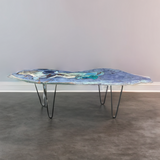 Baltic Blue Epoxy Table