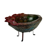 Vase red