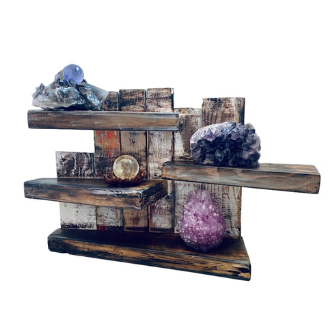 Distressed Decorative Shelving