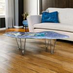 Baltic Blue Epoxy Table