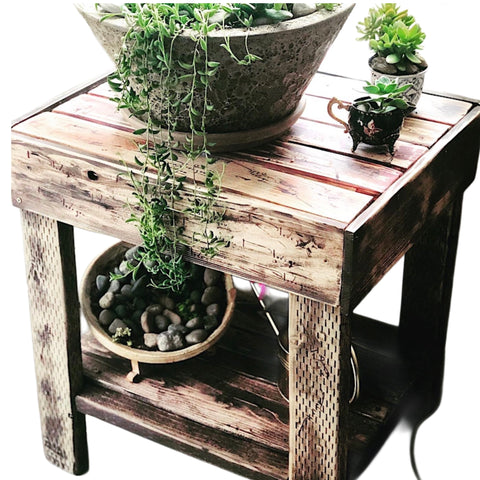 Farmhouse Style Plant Stand
