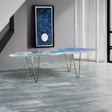 Baltic Blue Epoxy Table