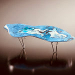 Baltic Blue Epoxy Table