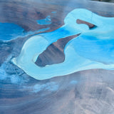 Baltic Blue Epoxy Table