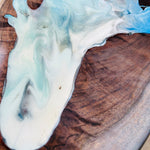 Baltic Blue Epoxy Table