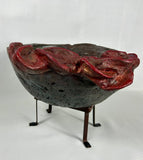 Vase red