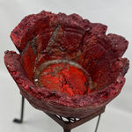 Cement Sculpture RED ROCK BUD
