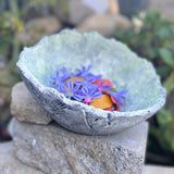 Cement Sculpture SILVER FLOWER