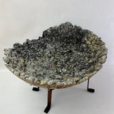 Cement Dish sculpture