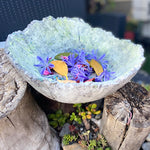 Cement Sculpture SILVER FLOWER